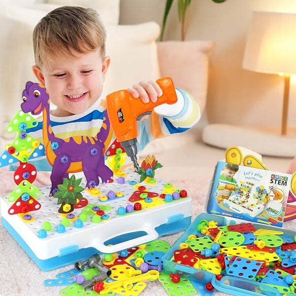 3d Creative Mosaic Puzzle Toys